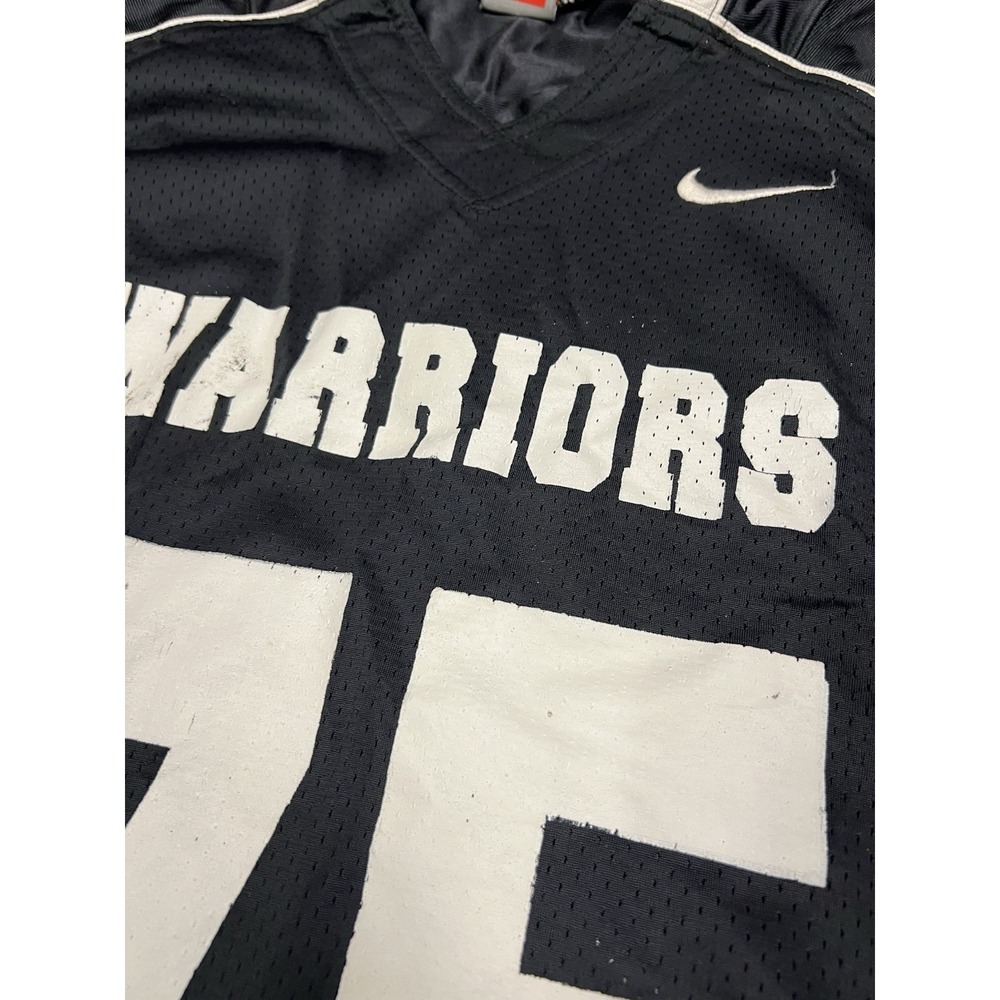 Nike Football Jersey Nike Team Black Warriors Football Practice Jersey Mens XL - Picture 3 of 10